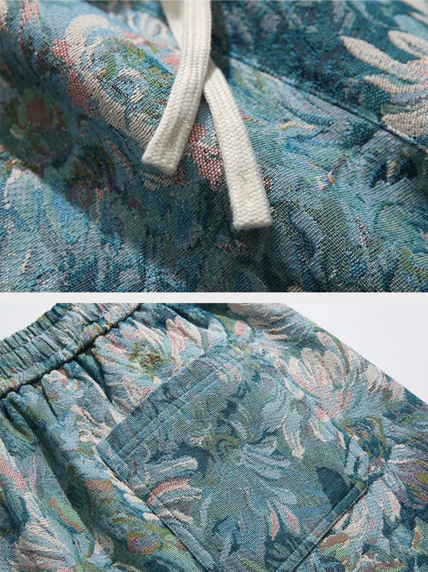 AMALFI TAPESTRY FLORAL SHORTS