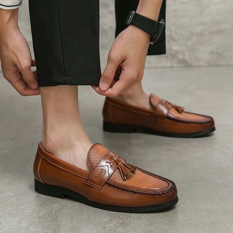 Belmont Loafer mit gewebter Quaste
