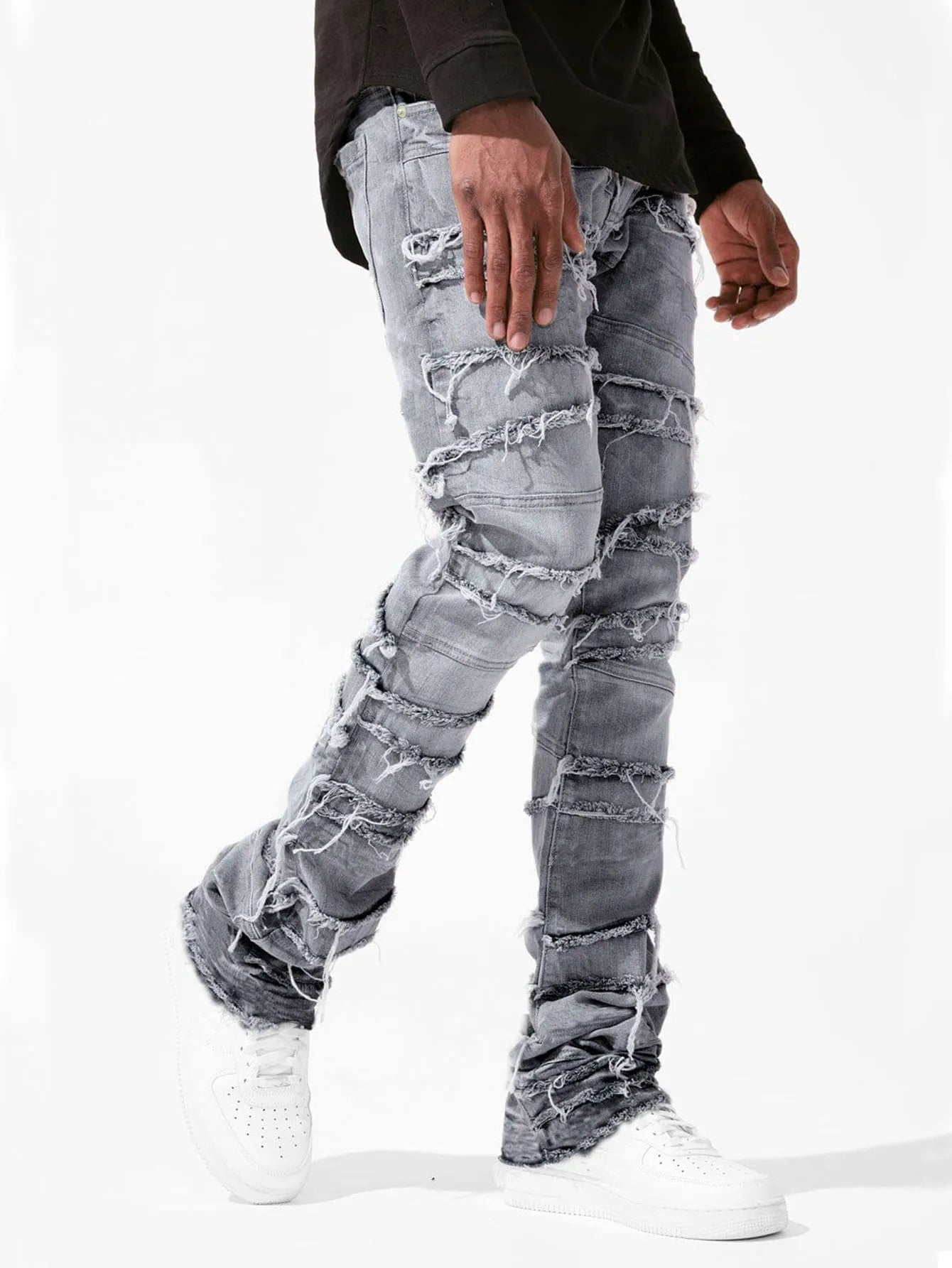 Rogue Stacked Patchwork-Denim