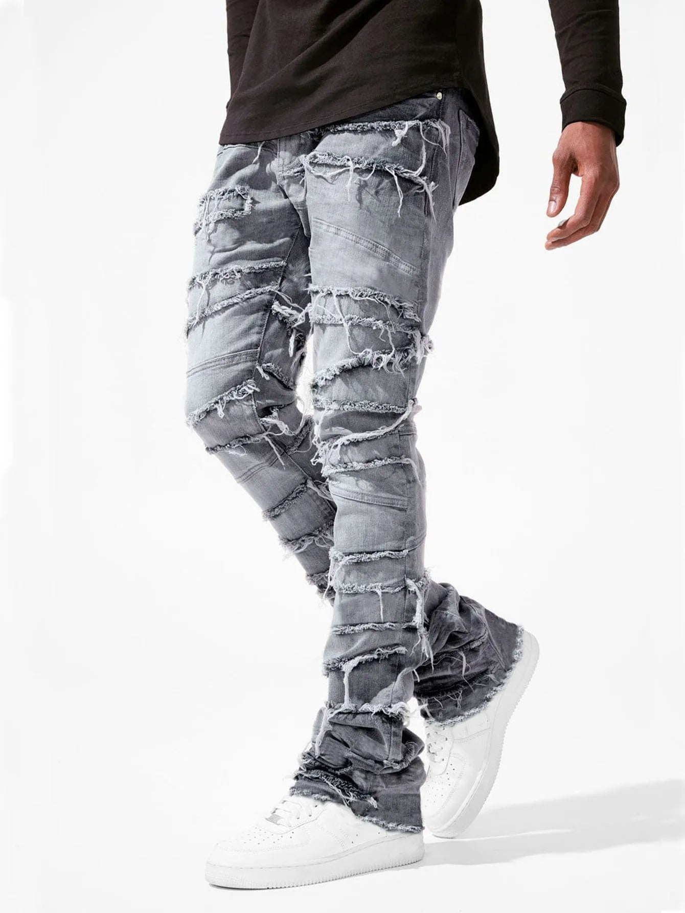 Rogue Stacked Patchwork-Denim