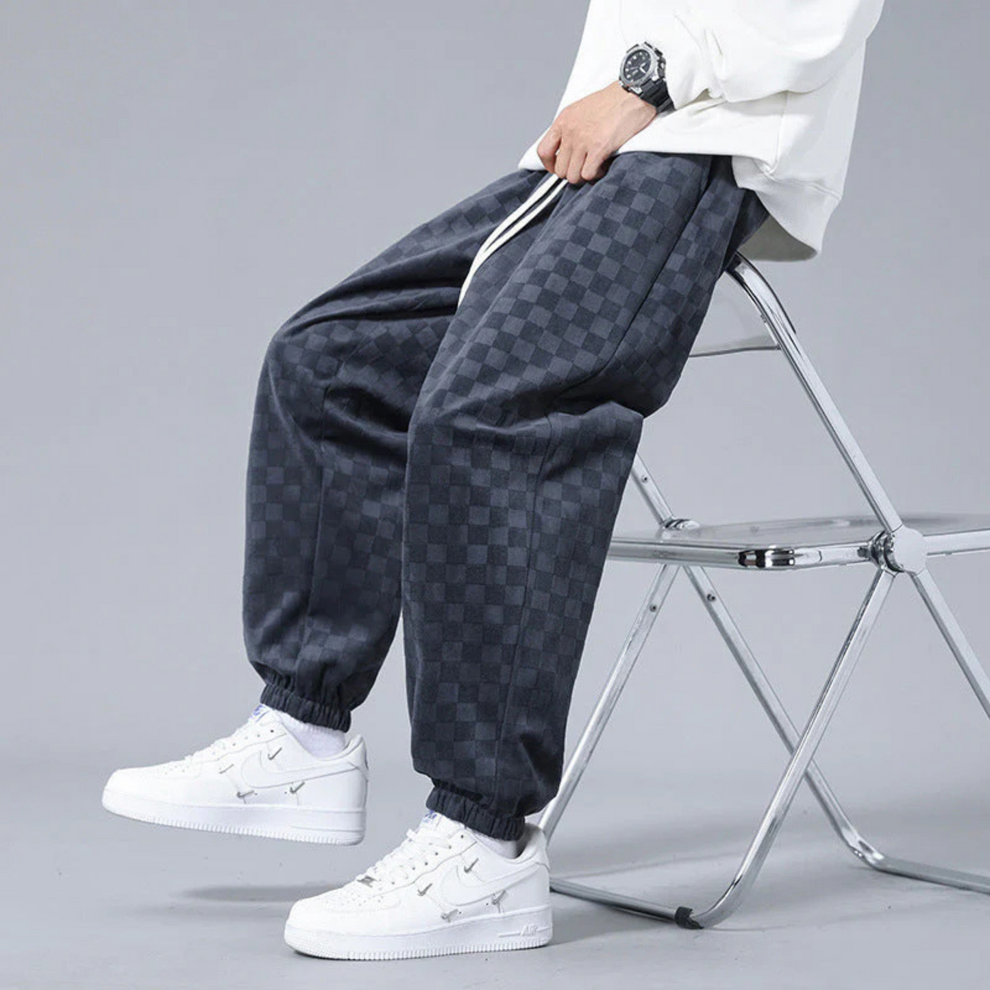 Vanta Corduroy Check Jogger