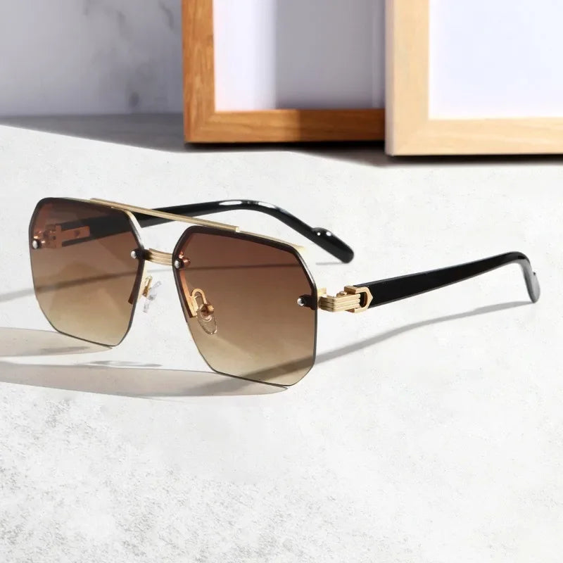 Lunettes de soleil géométriques Aether