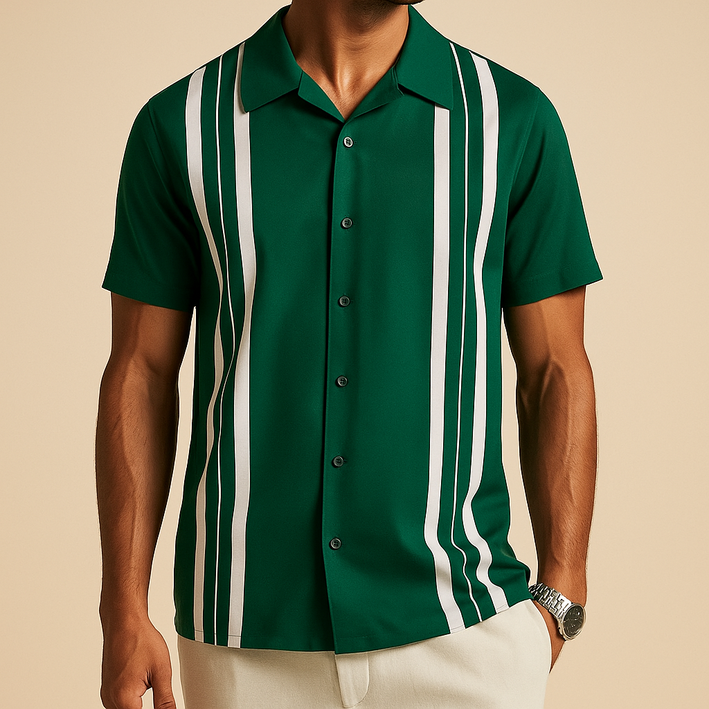 Haverford - Striped Polo Shirt