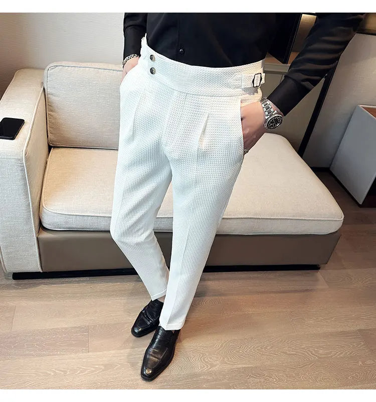 Königliche strukturierte Hose
