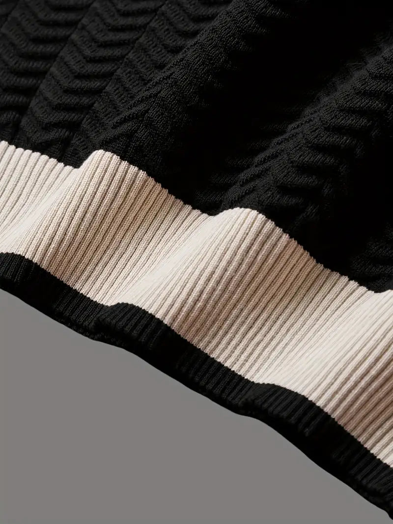 T-shirt en tricot texturé Ridley