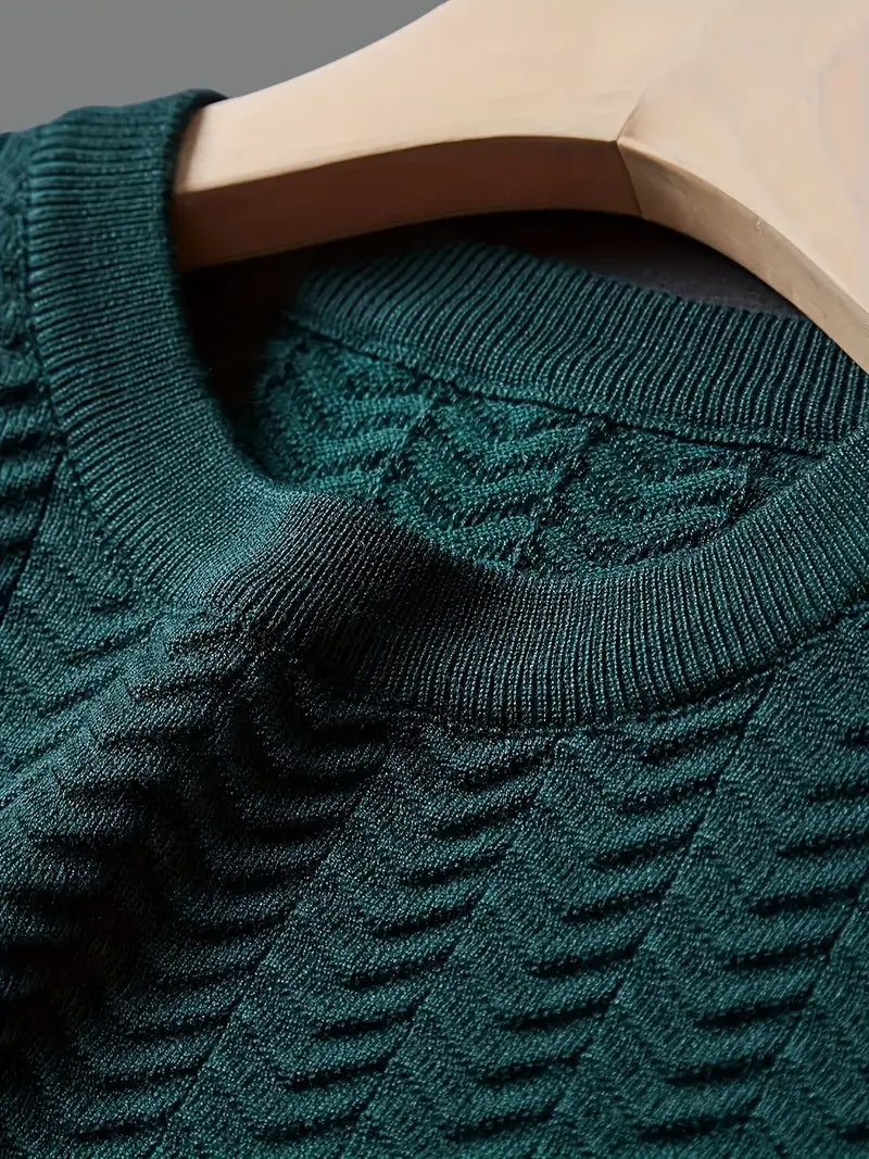 T-shirt en tricot texturé Ridley