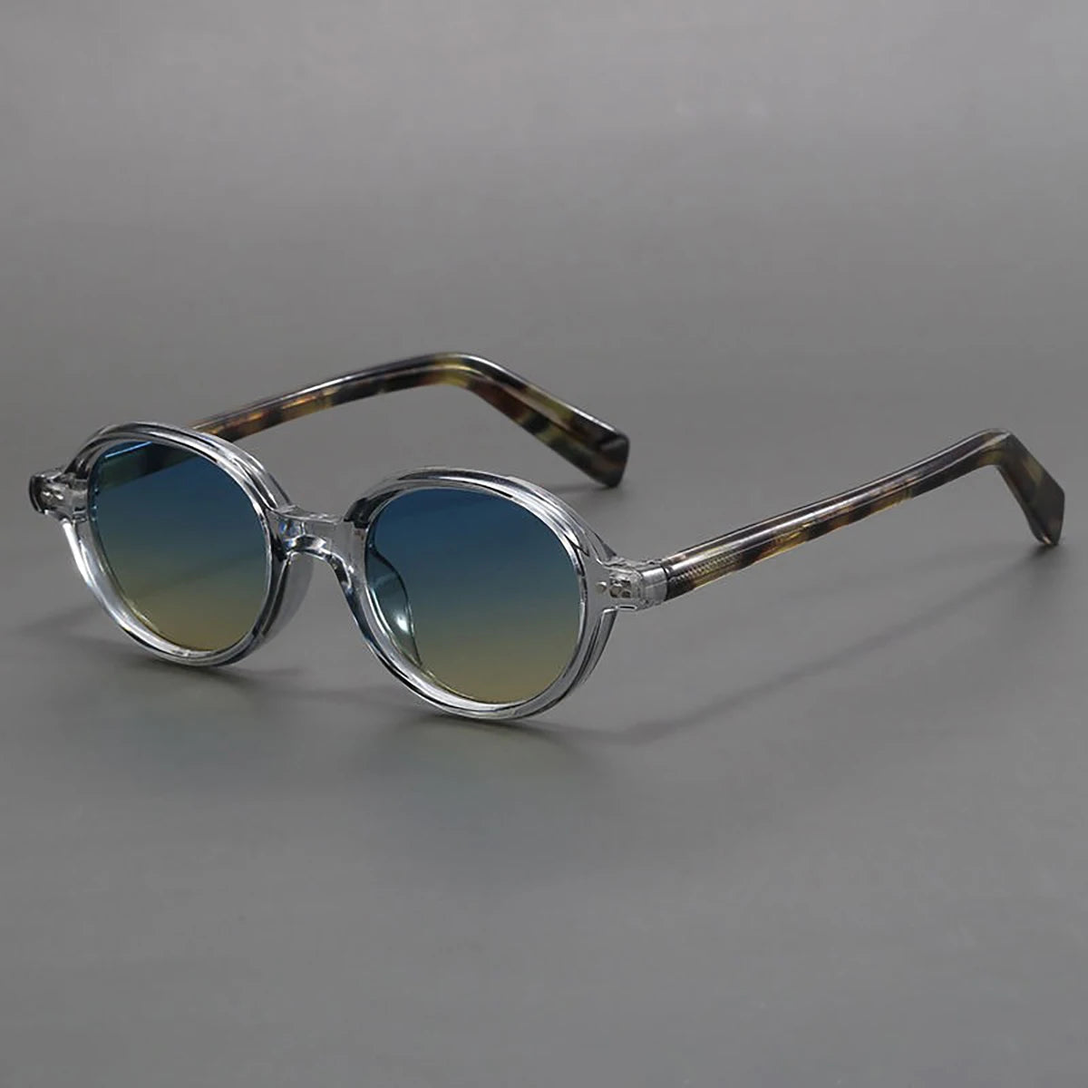 Florence Round-Frame Sunglasses