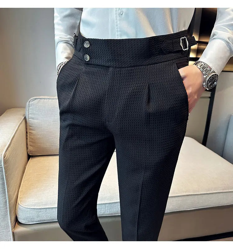 Königliche strukturierte Hose