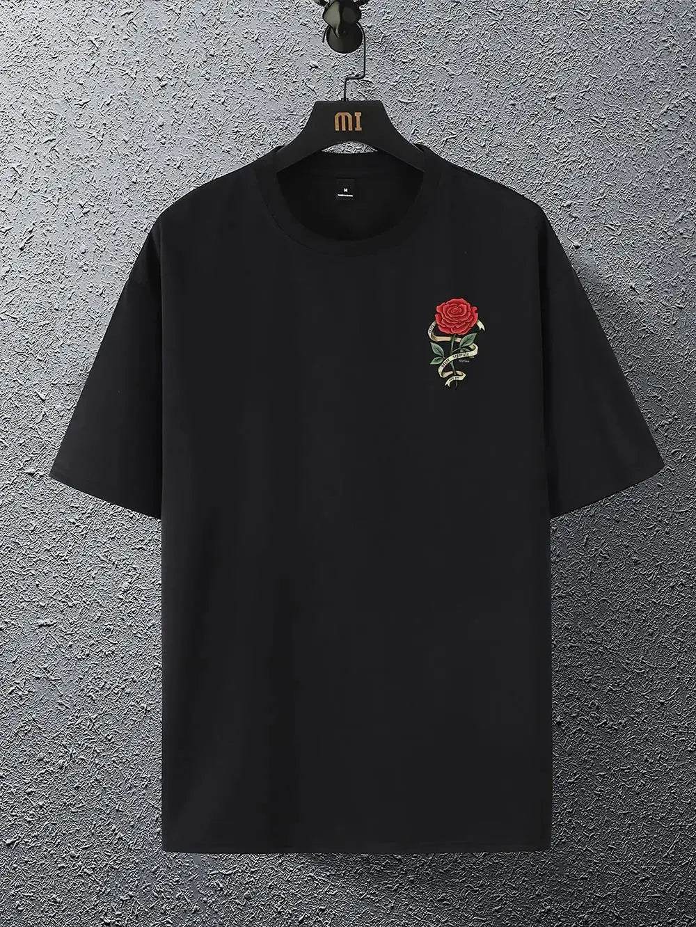 T-shirt graphique « Ne jamais séparer les roses »