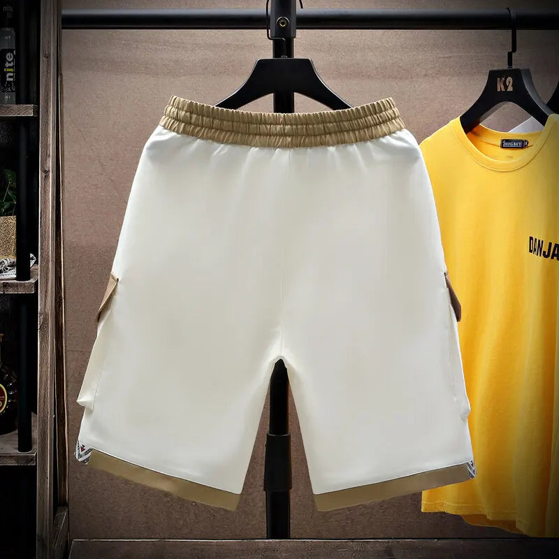 Cargo-Shorts mit Aztekenmuster