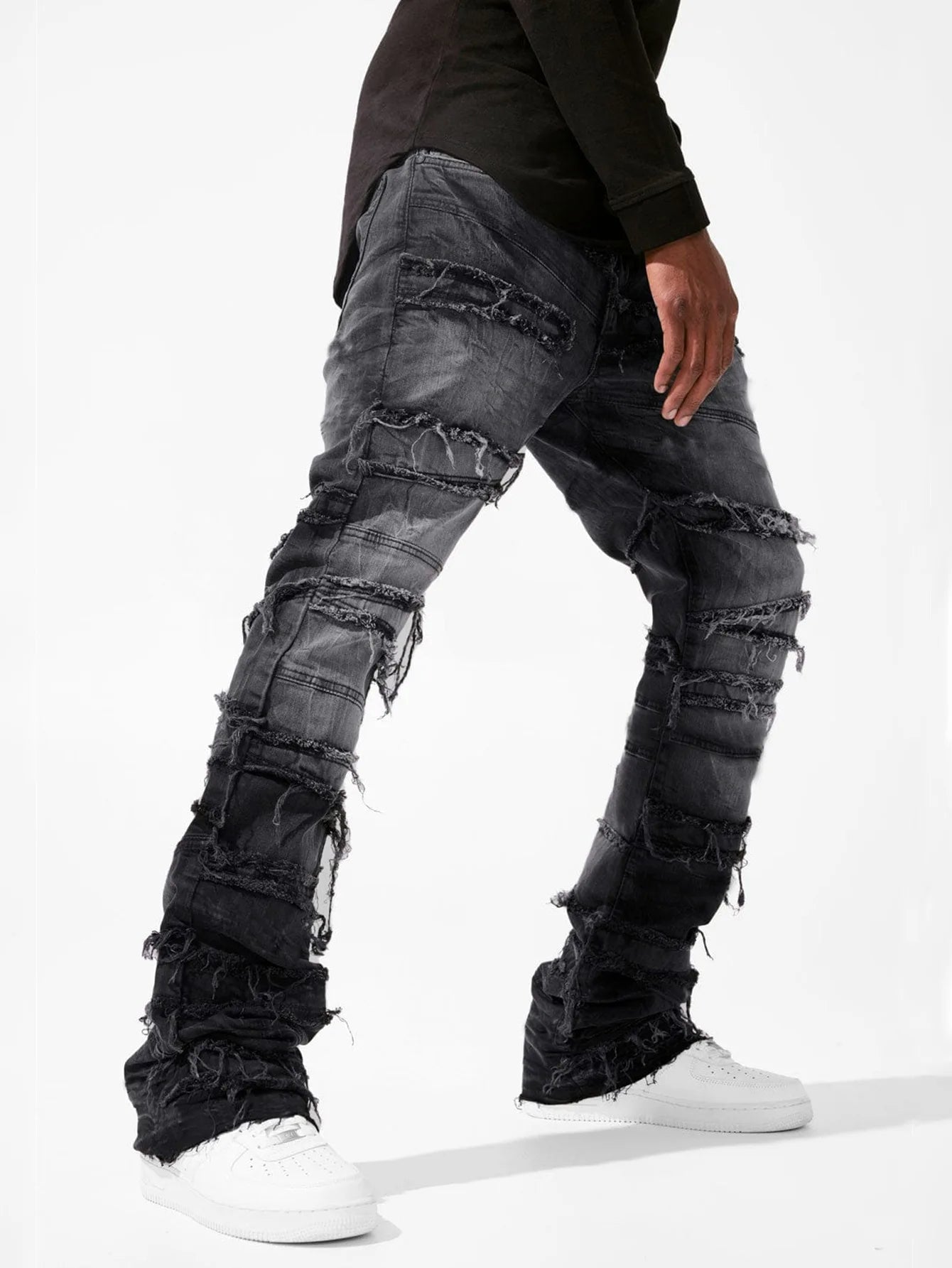 Rogue Stacked Patchwork-Denim