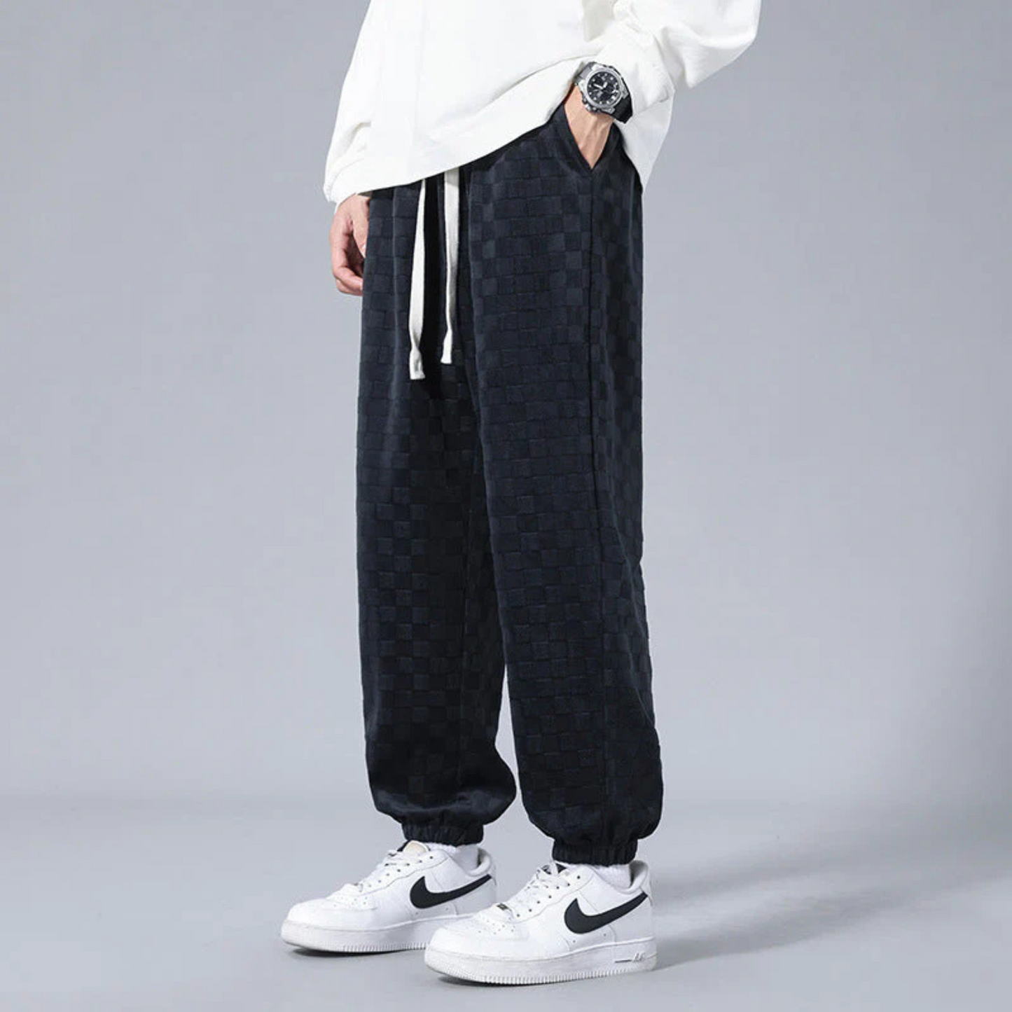 Vanta Corduroy Check Jogger