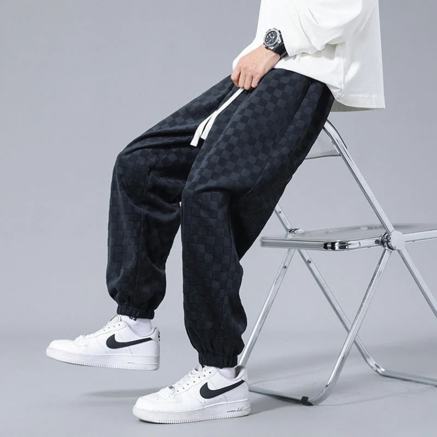 Vanta Corduroy Check Jogger