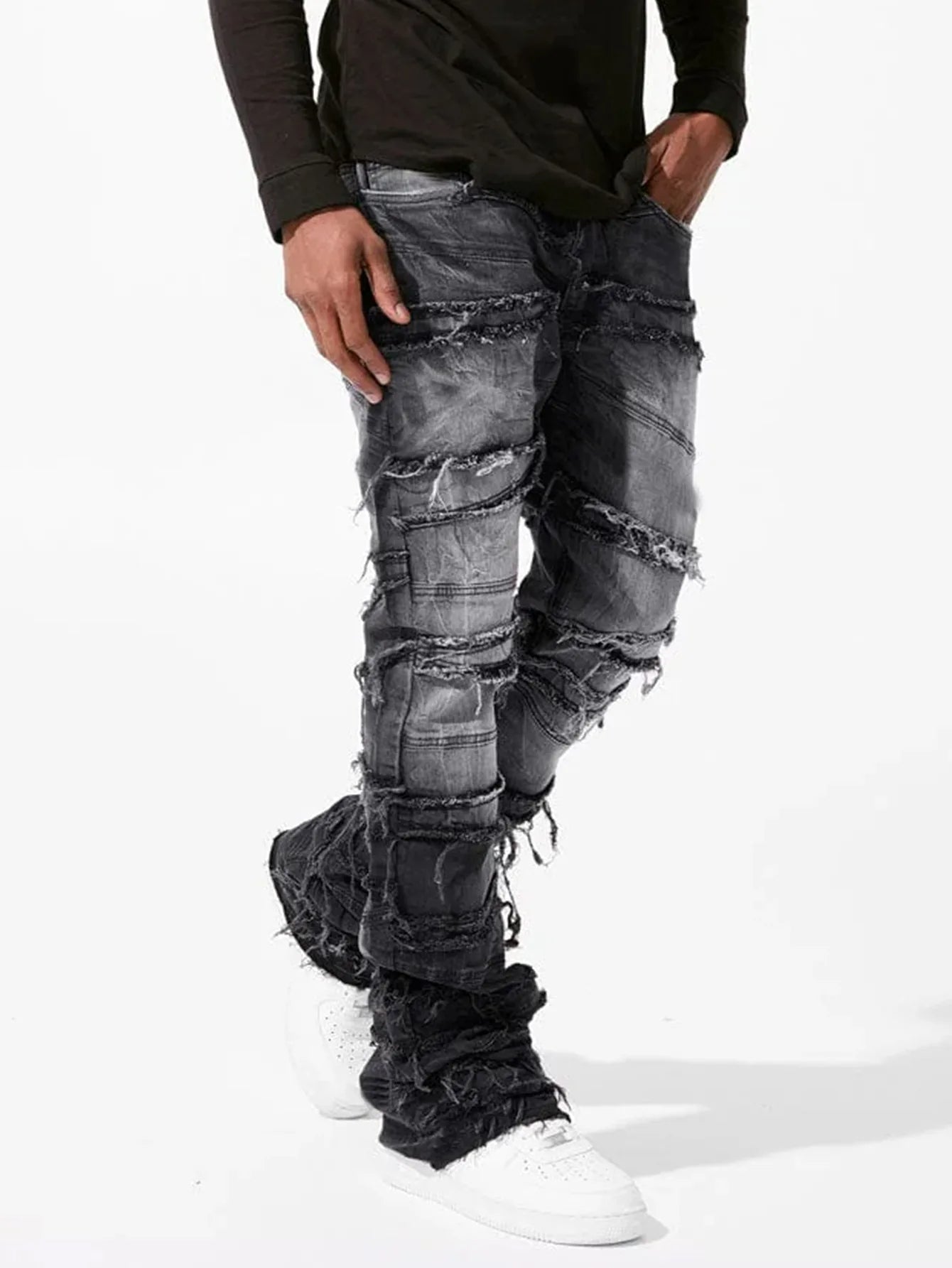 Rogue Stacked Patchwork-Denim