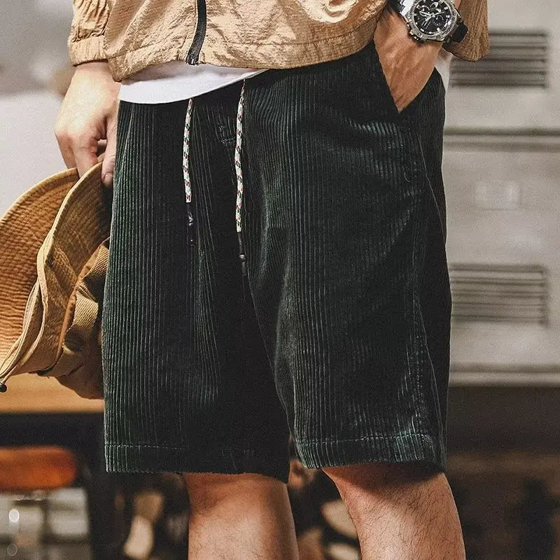 Braxwell – Lockere Cordshorts