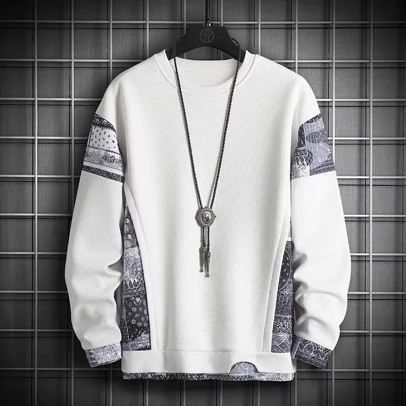 Pull en tricot gaufré Metropolitan
