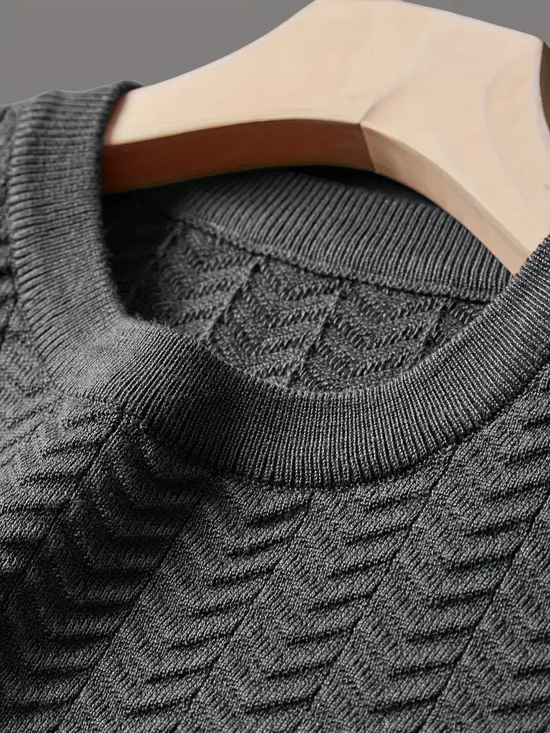 T-shirt en tricot texturé Ridley