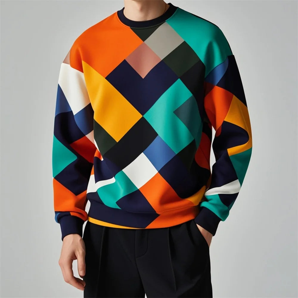 Pull Mosaïque Mondriani