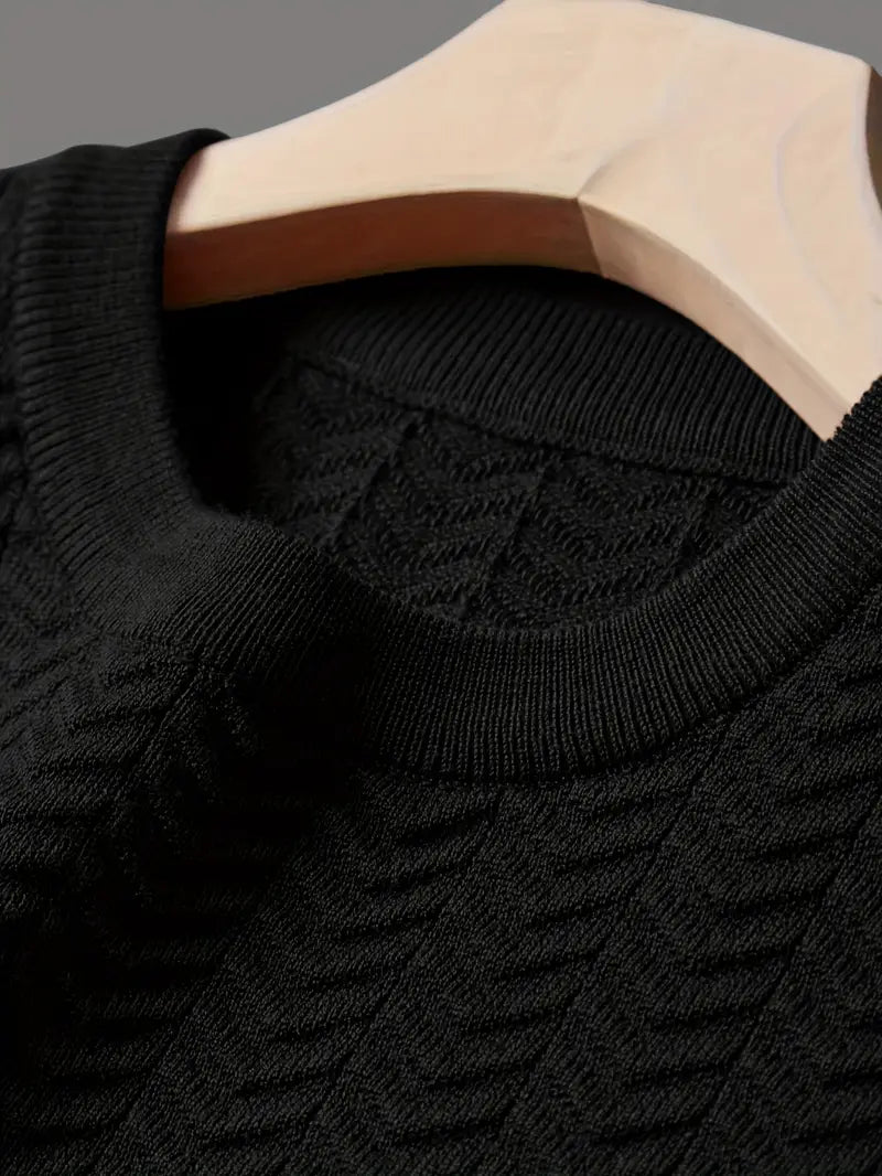 T-shirt en tricot texturé Ridley