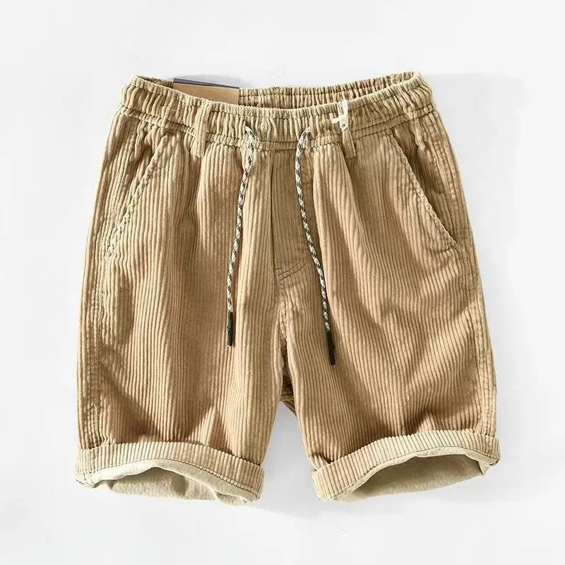 Braxwell – Lockere Cordshorts