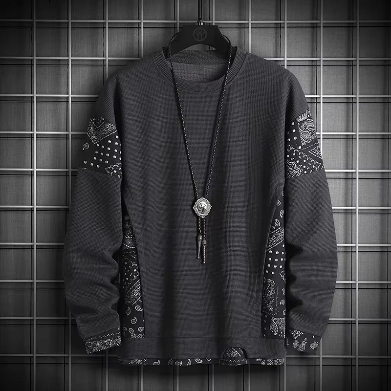 Pull en tricot gaufré Metropolitan