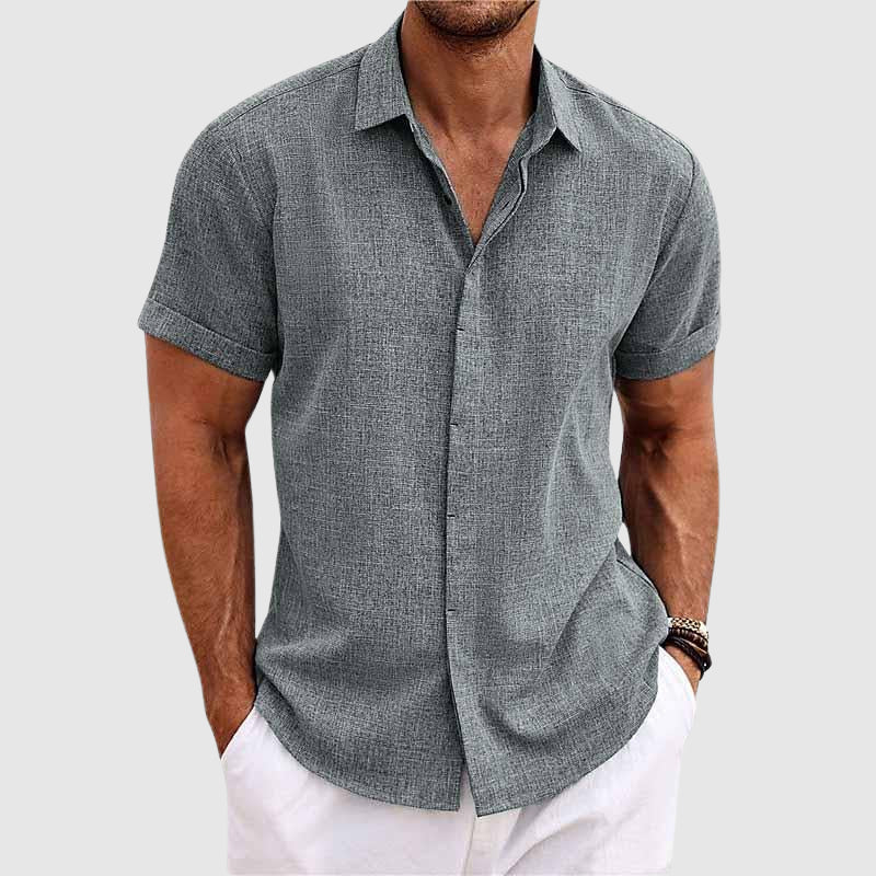 Chemise en lin Laurent Riviera