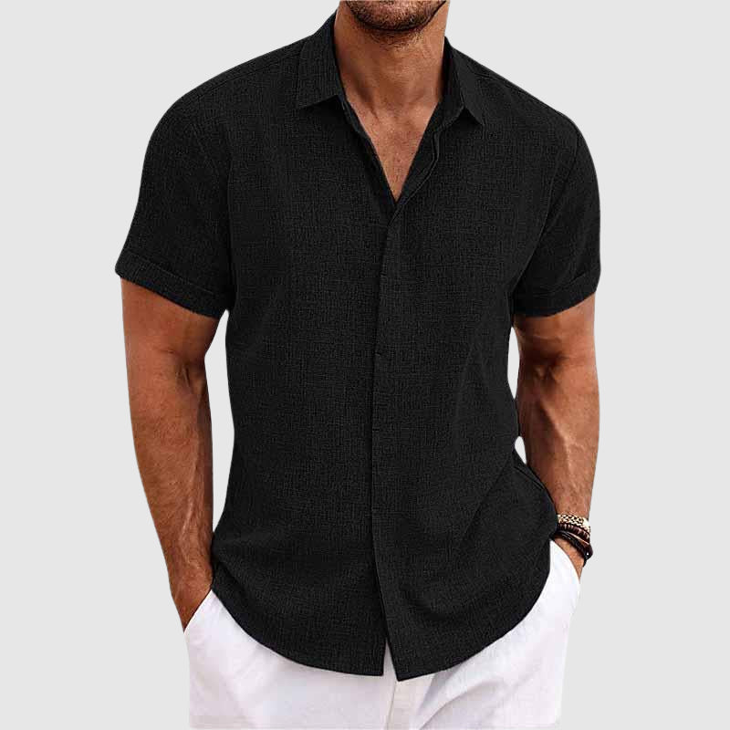 Chemise en lin Laurent Riviera