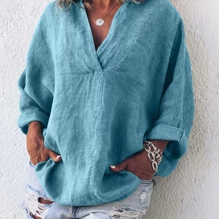 CLAIRE | BLOUSE WITH TUMMY COVERAGE