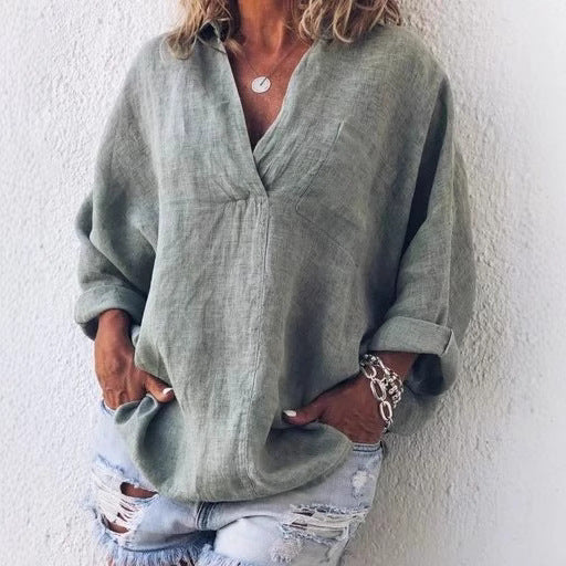 CLAIRE | BLOUSE WITH TUMMY COVERAGE
