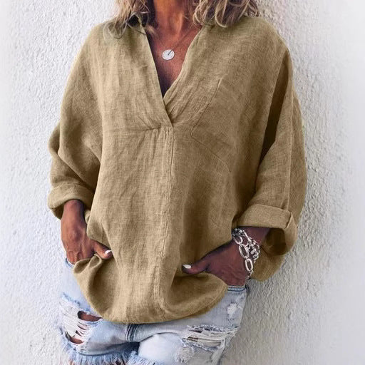 CLAIRE | BLOUSE WITH TUMMY COVERAGE
