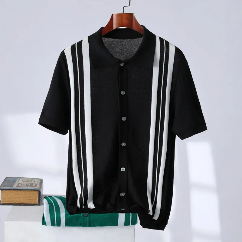 Haverford - Striped Polo Shirt
