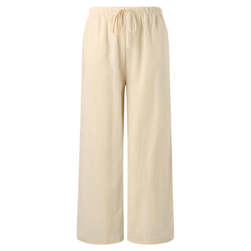 LIANA – COTTON-LINEN SUMMER TROUSERS