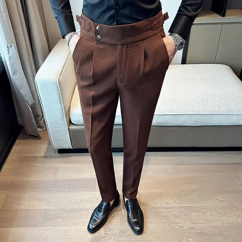 Königliche strukturierte Hose