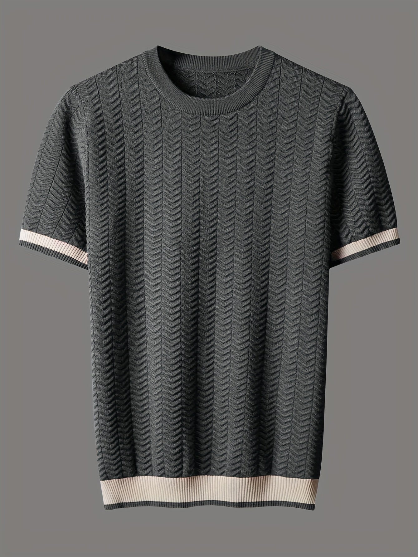 T-shirt en tricot texturé Ridley