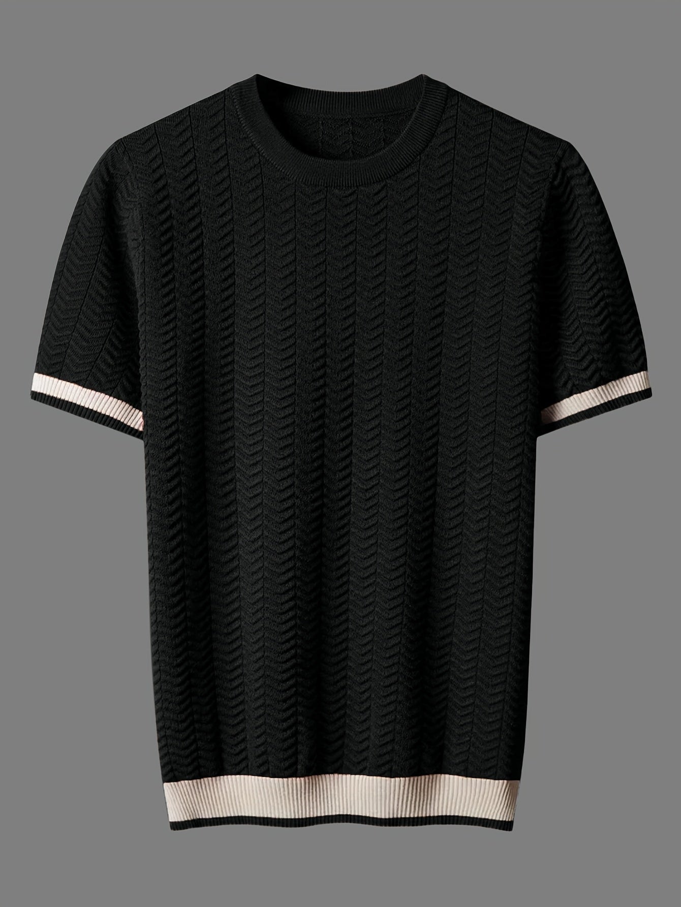 T-shirt en tricot texturé Ridley
