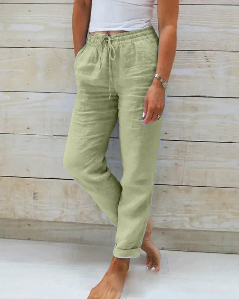 JULIEN – LIGHTWEIGHT LINEN TROUSERS