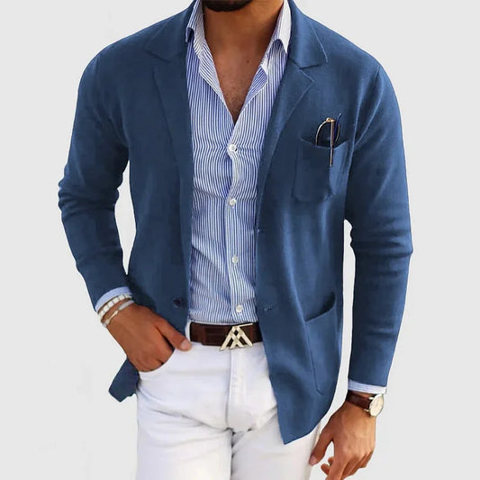 LEANDRO – HOCHWERTIGER HERRENBLAZER MIT SCHARFER PASSFORM