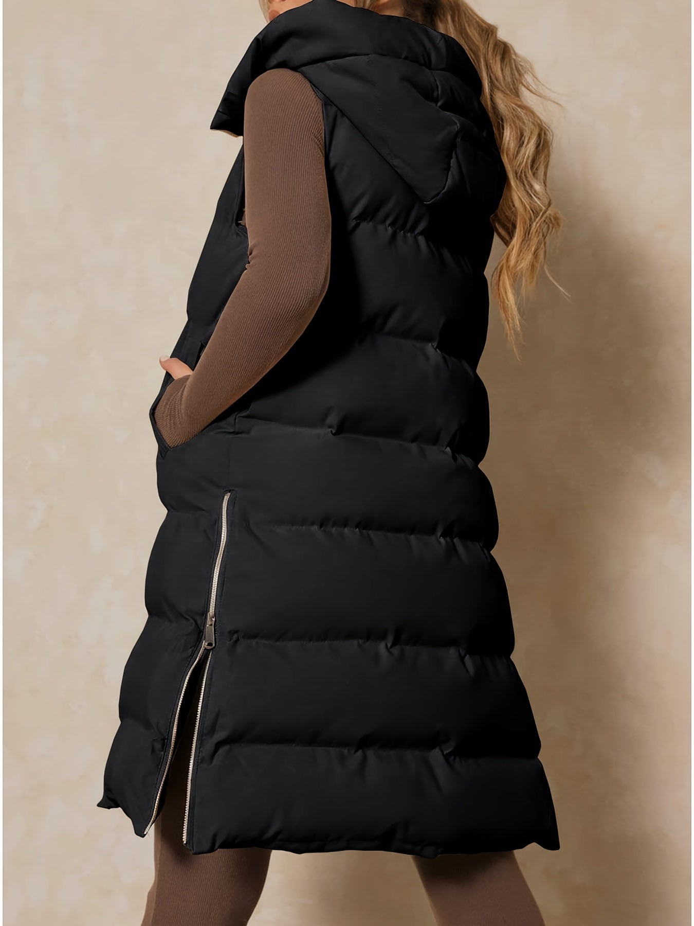Avalon Hooded Longline Vest