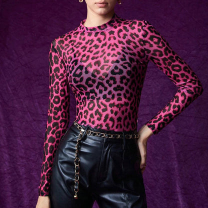 Haut en maille transparente LeClair