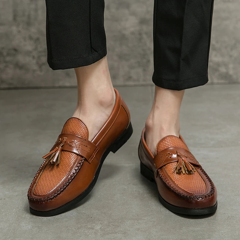 Belmont Loafer mit gewebter Quaste 
