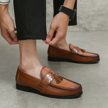 Belmont Loafer mit gewebter Quaste 