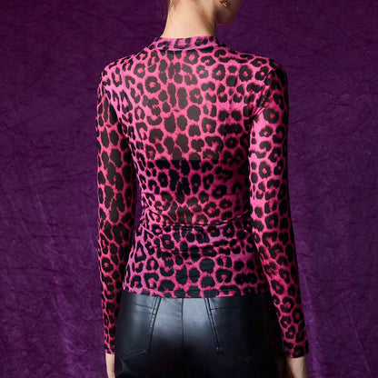 Haut en maille transparente LeClair