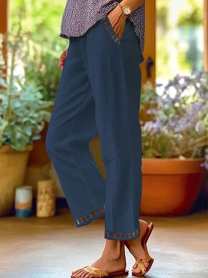 ELLEN - COTTON PANTS