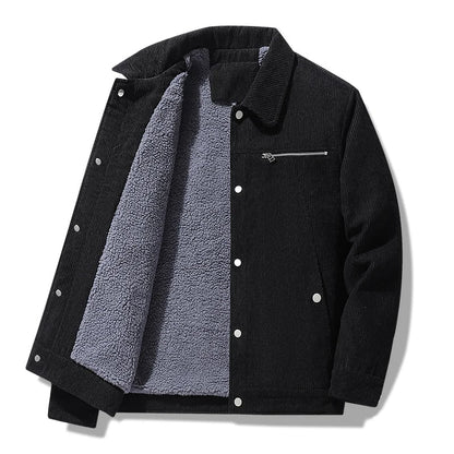 Manteau en velours côtelé Rivage