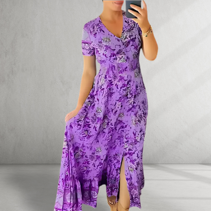 SONIA - V-NECK SUMMER DRESS