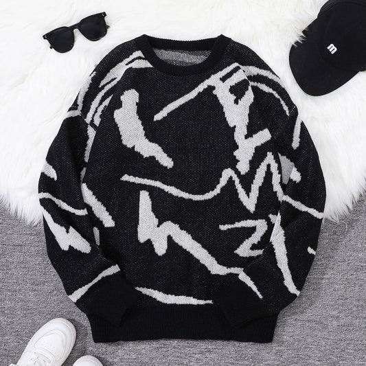 Avantgarde-Strickpullover