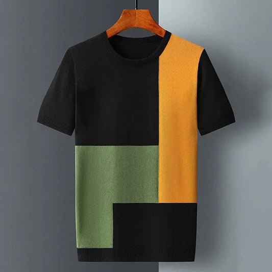 Bauhaus Colorblock-Hemd