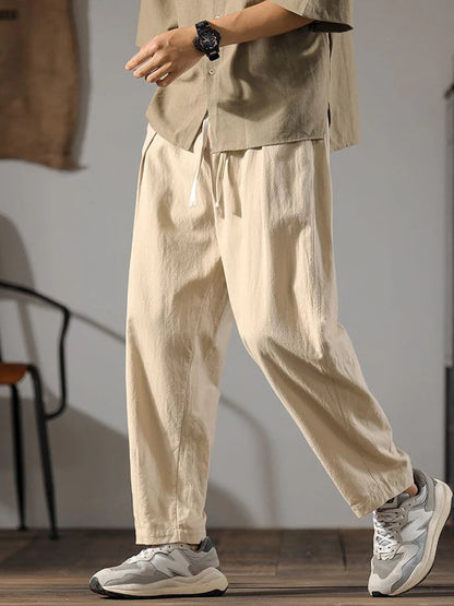 District Relaxed Linen Trouser