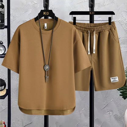 Ensemble essentiel en tricot piqué