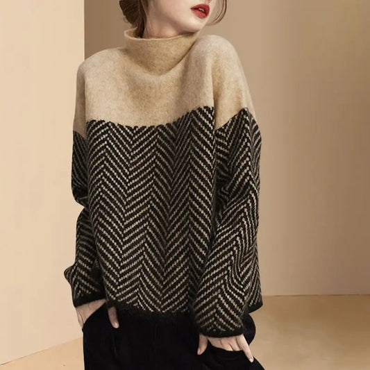 Pull à chevrons Geneva